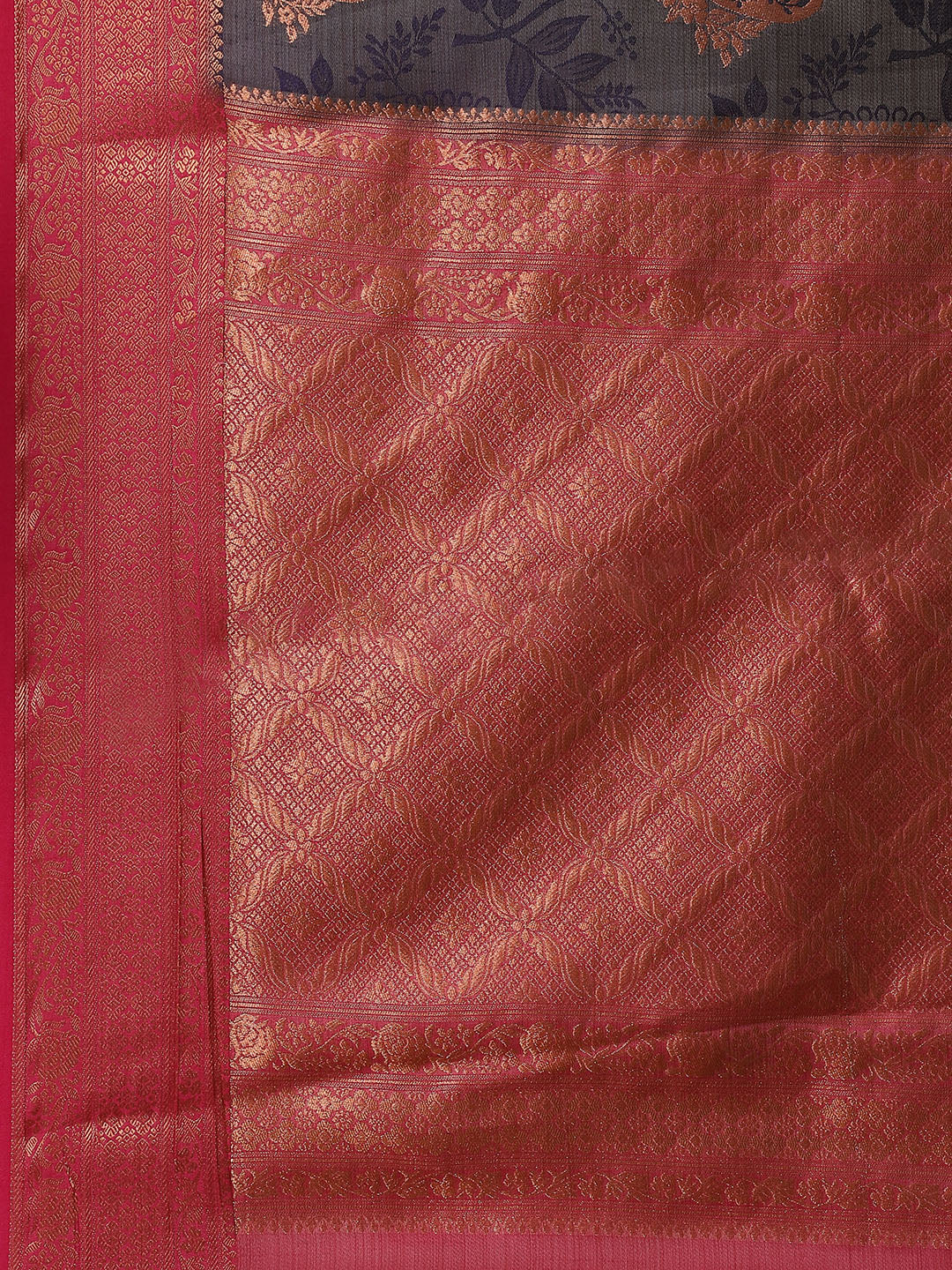 Zari Booti Handloom Woven Saree