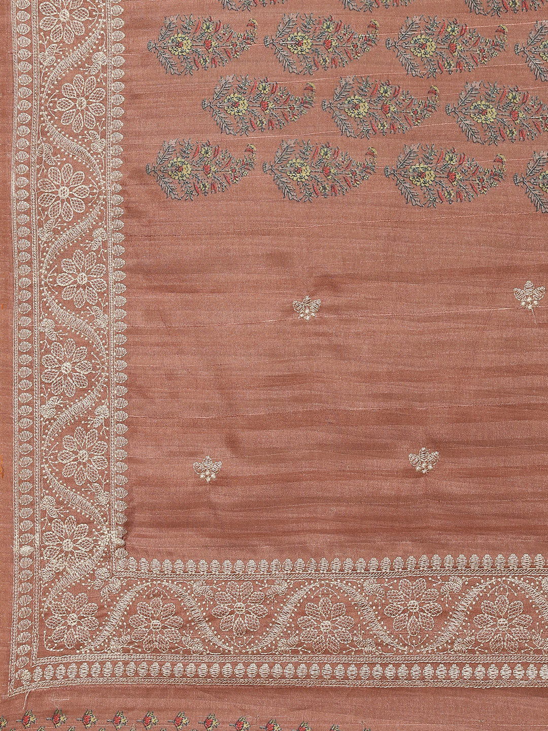 Digital Printed Tussar Saree