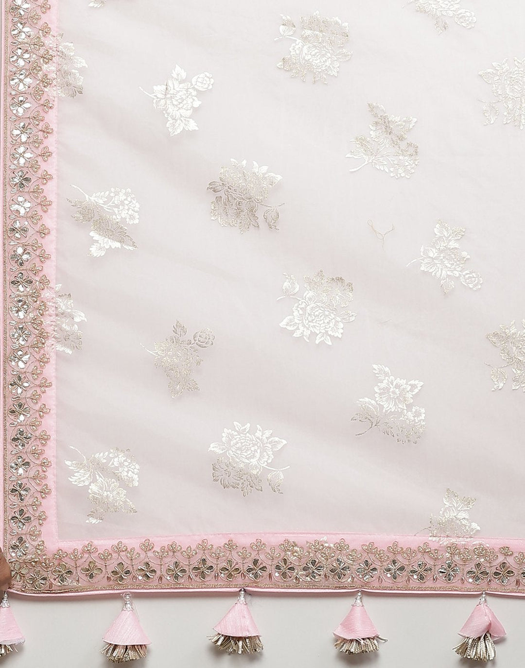 Organza Embroidery Saree