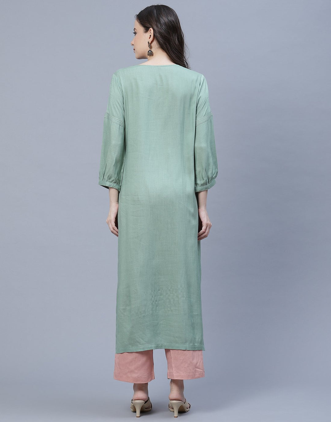 Cotton Embroidered Kurti