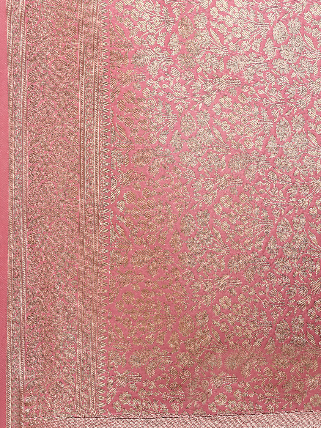Zari Jaal Woven Banarasi Saree