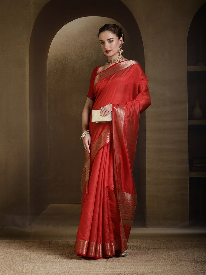 Woven Design Art Silk Saree