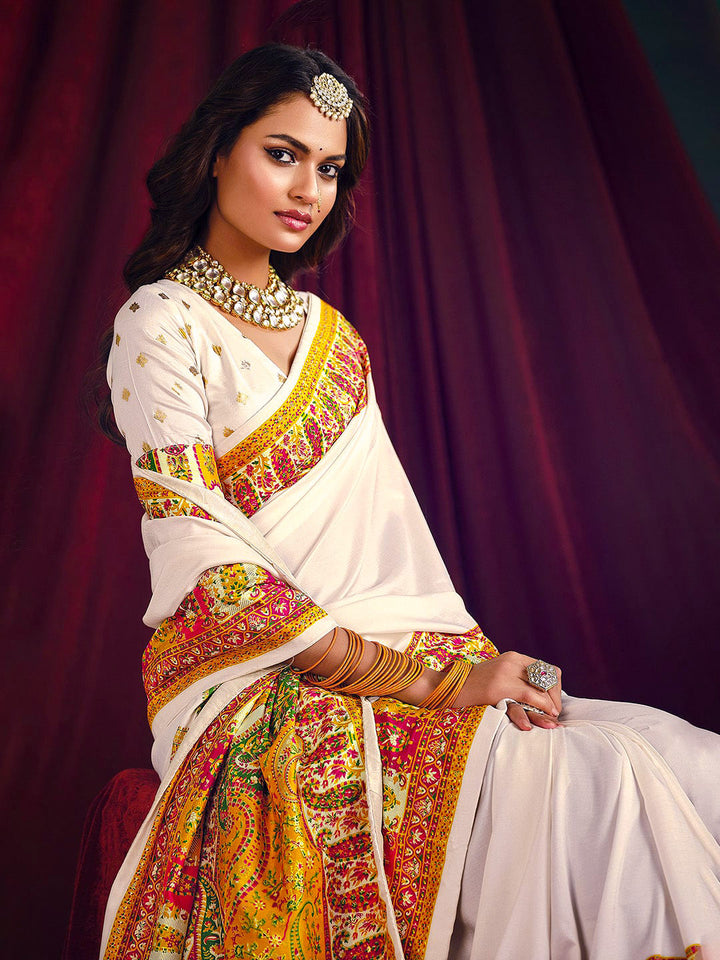 Printed Art Silk Saree