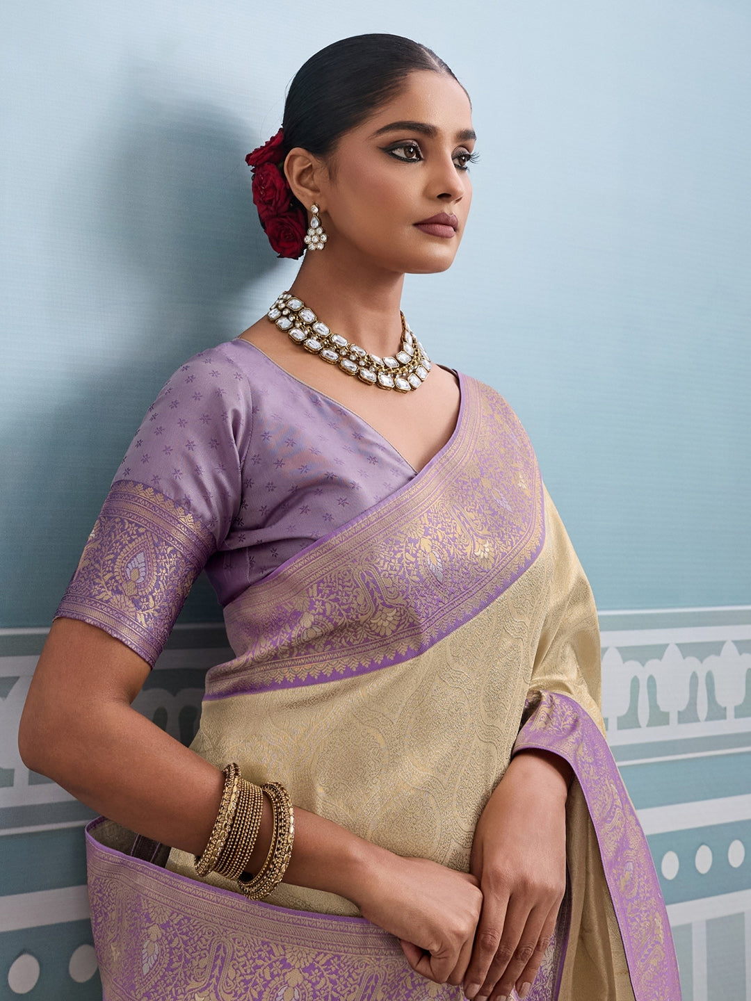 Woven Design Art Silk Saree