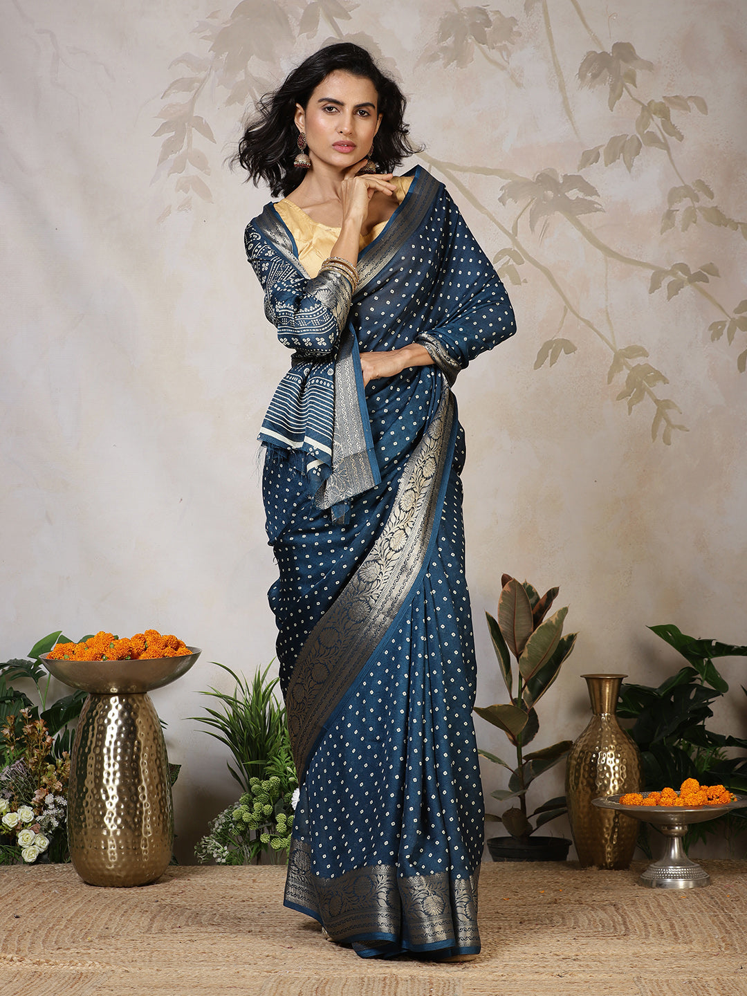 Digital Printed Georgette Saree