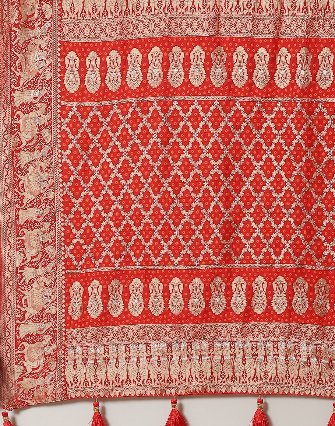 Banarasi Art Handloom Mustard Saree