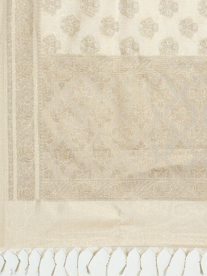 Zari Border Woven Cotton Saree