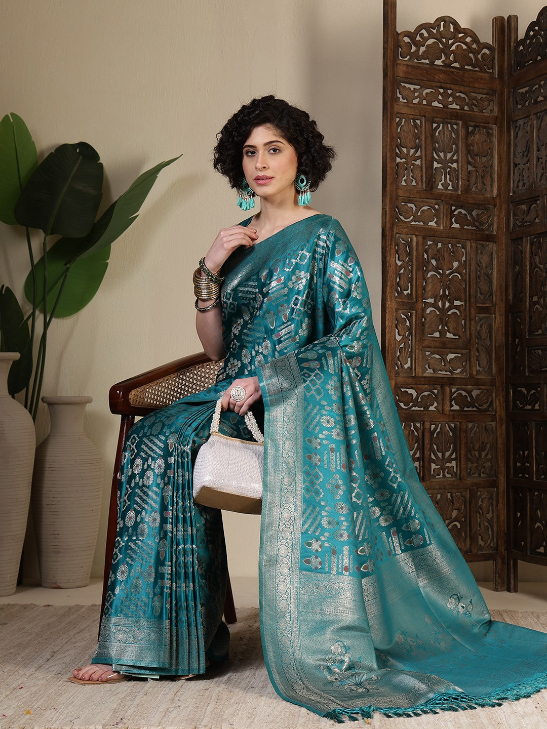 Woven Design Art Silk Saree