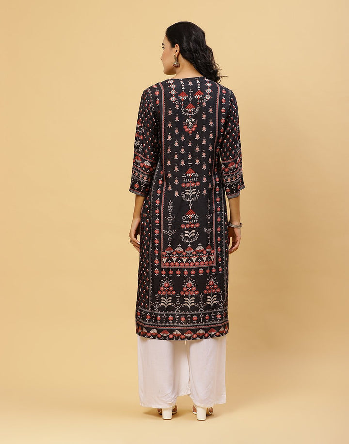 Printed Cotton Muslin Kurti
