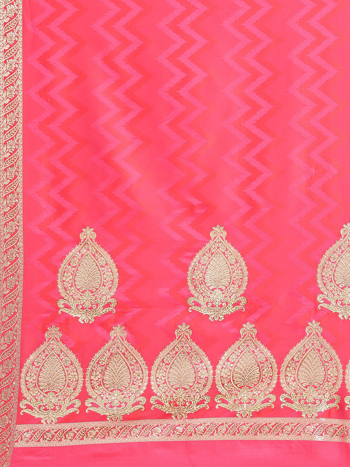 Banarasi Saree with Stone Booti