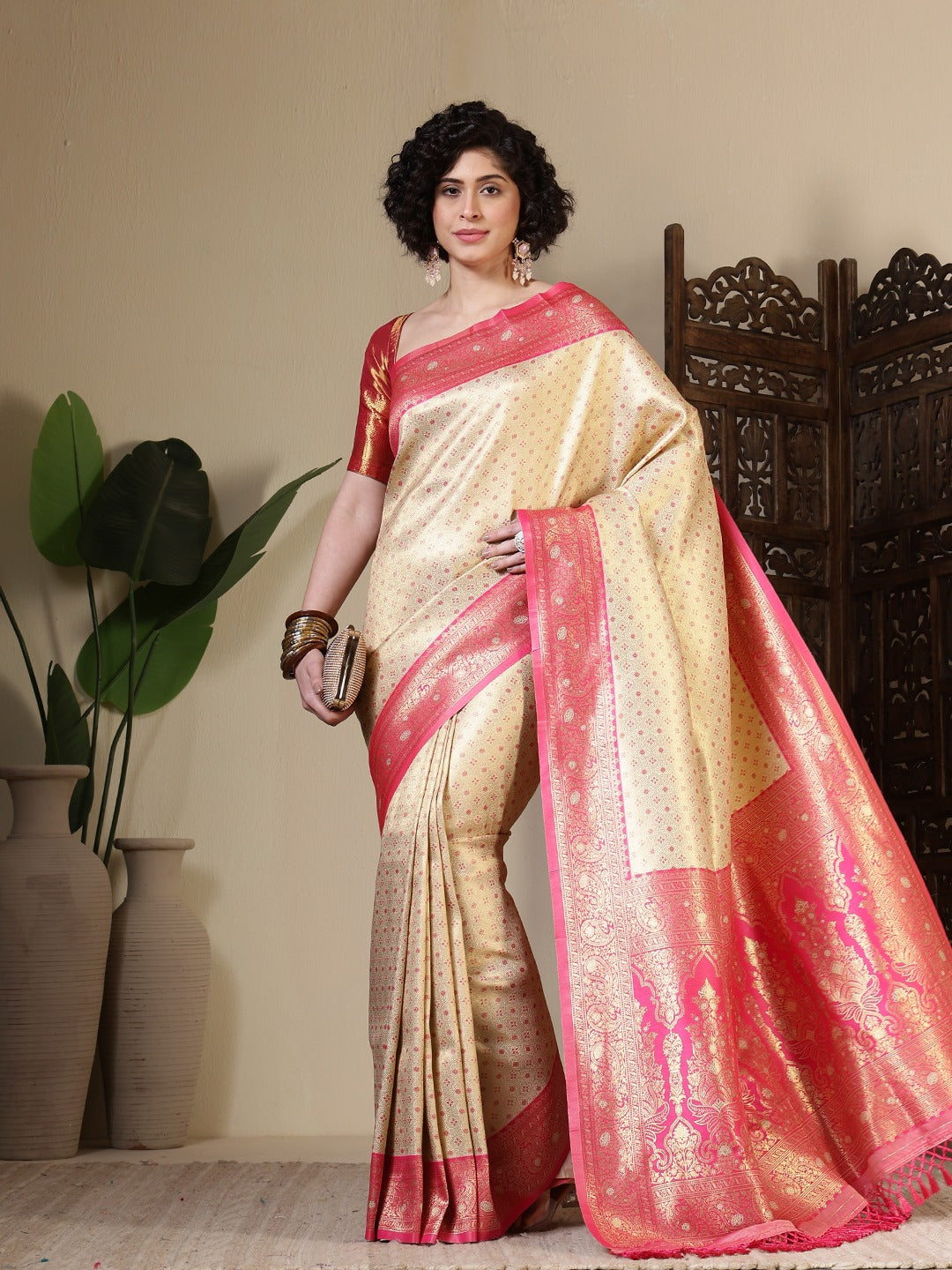 Woven Design Art Silk Saree