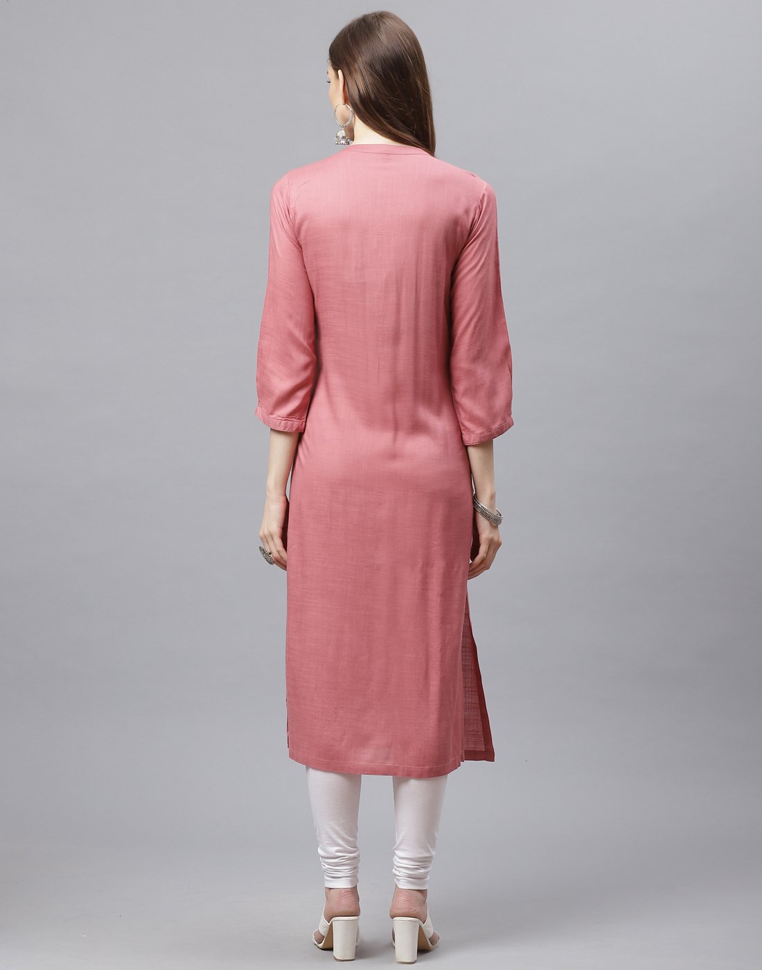 Cotton Kurti With Embroidery