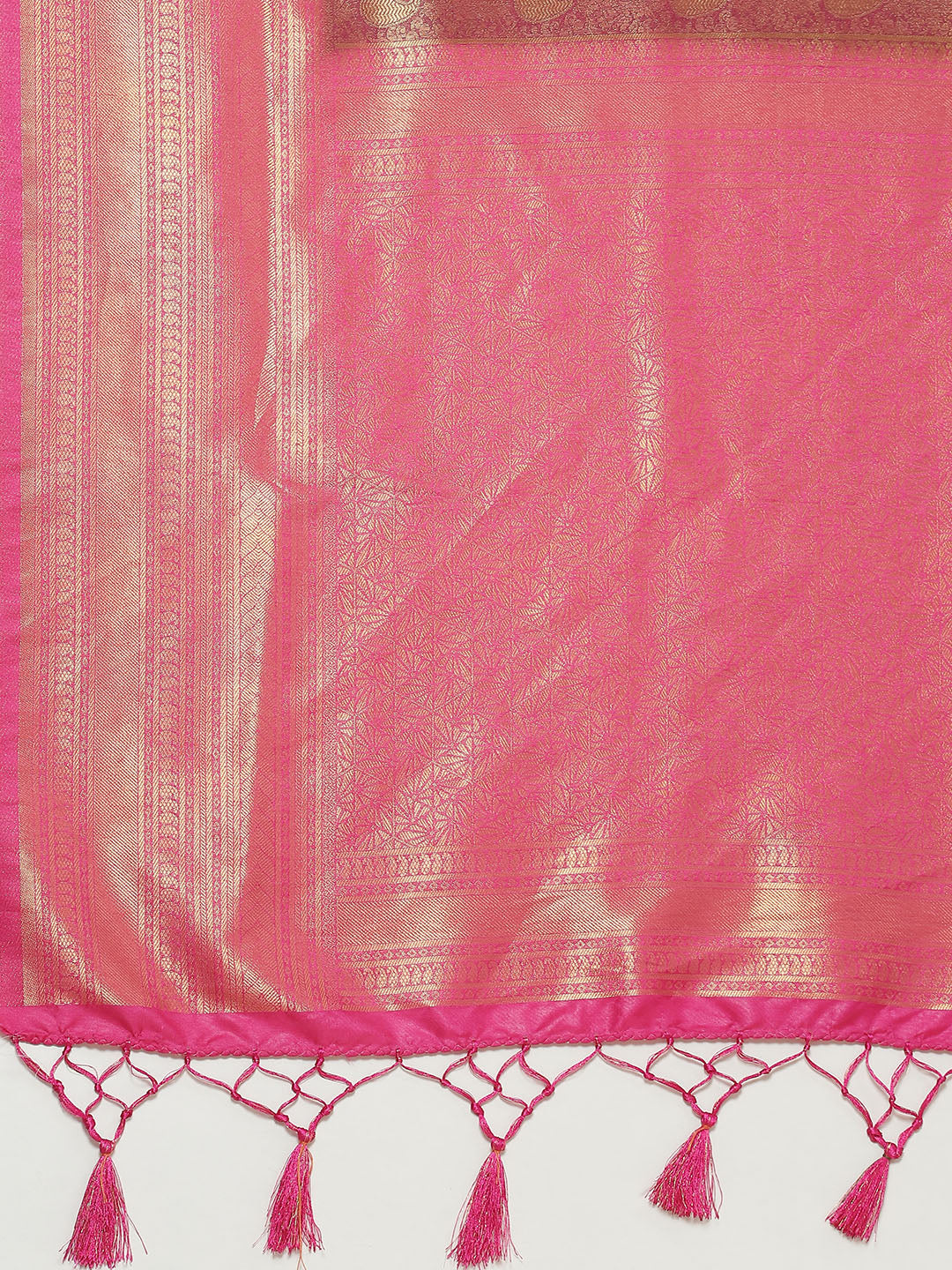 Zari Jaal Woven Handloom Saree