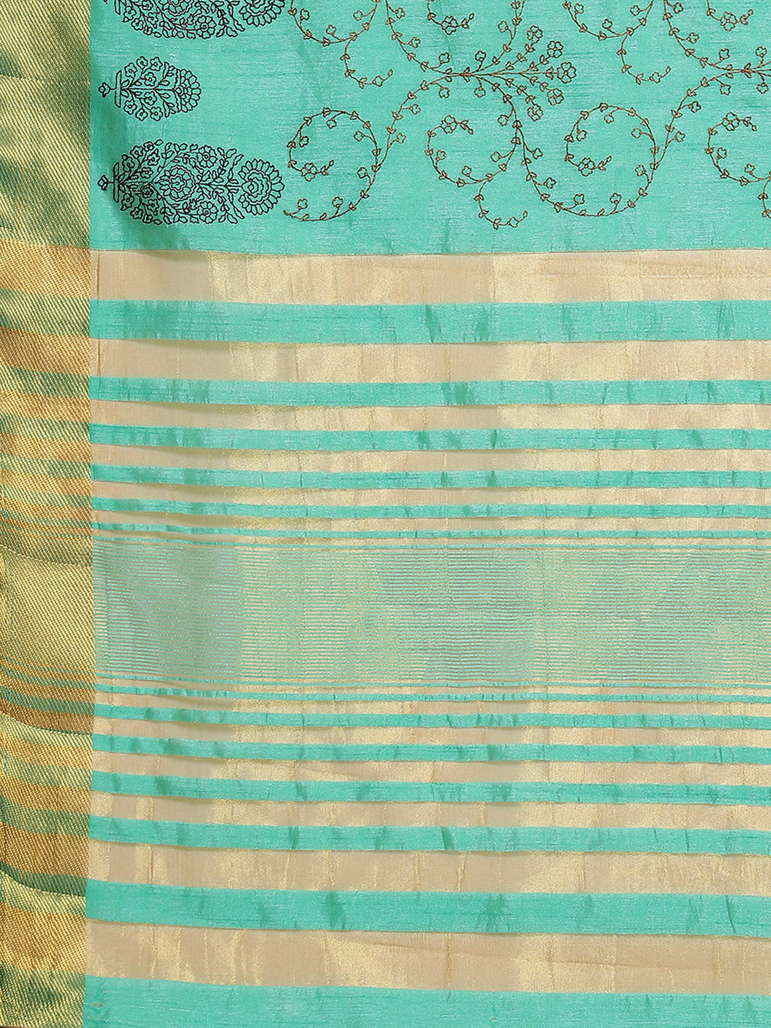 Zari Jaal Art Handloom Woven Saree