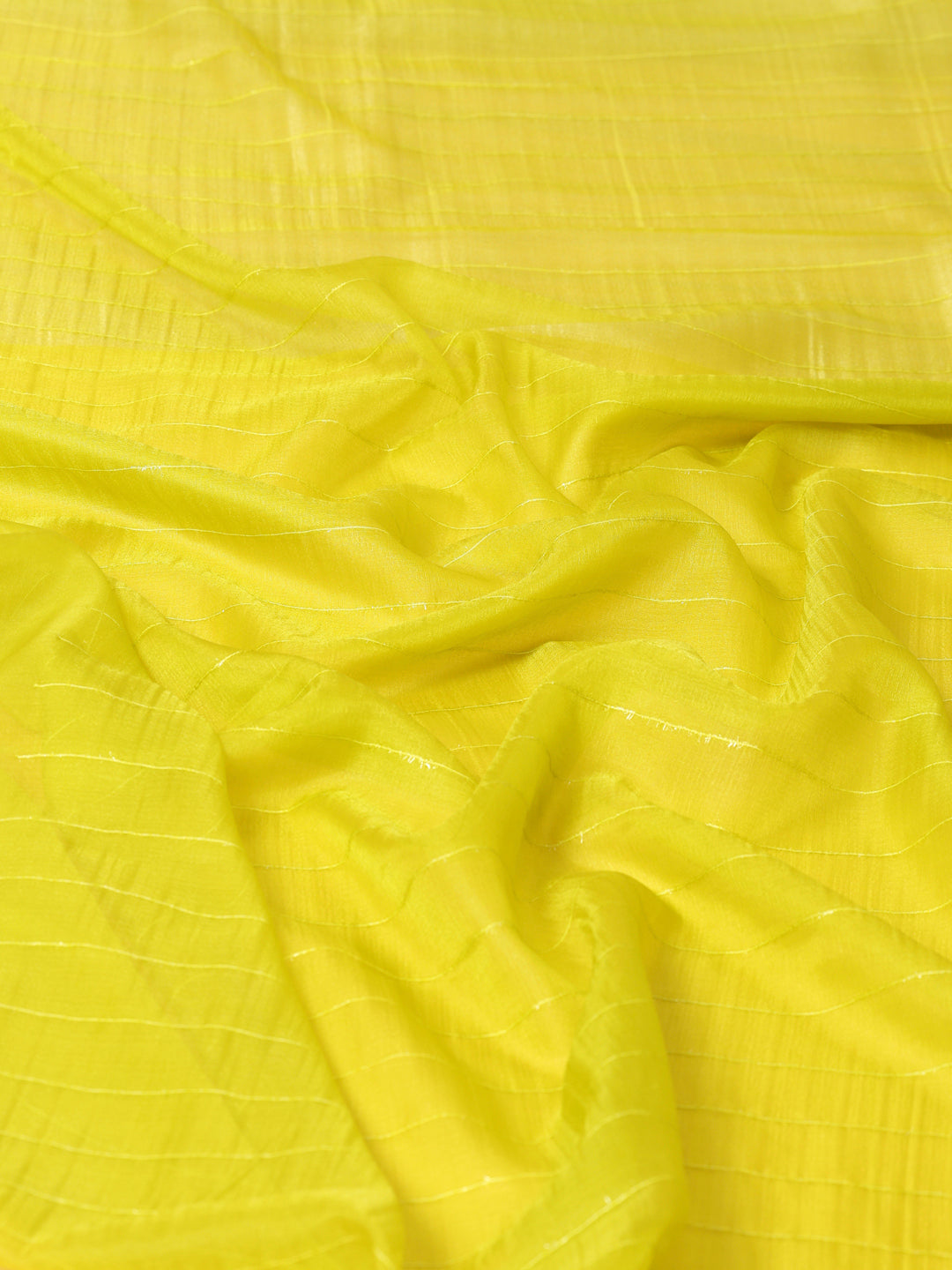 Plain Zari Border Organza Saree