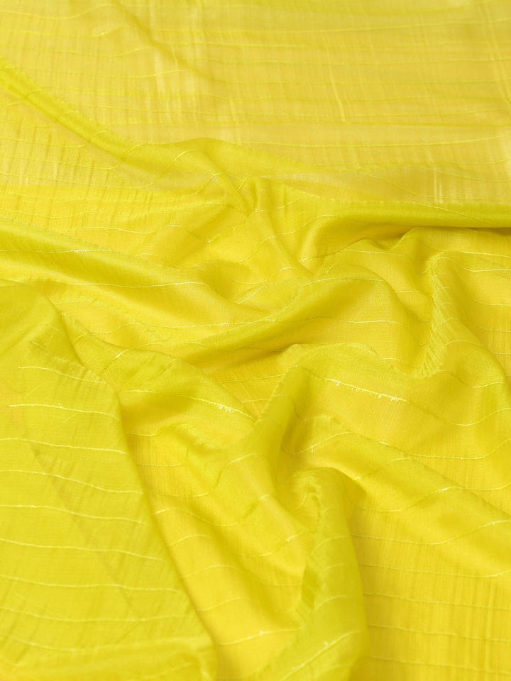 Plain Zari Border Organza Saree
