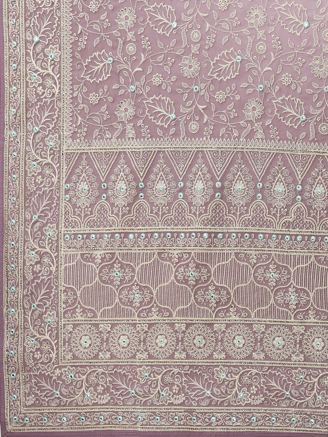 Resham Jaal Embroidered Georgette Saree
