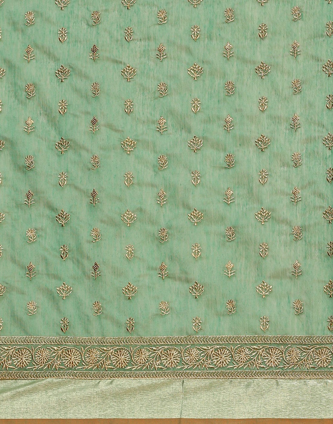 Embroidered Chanderi Suit Piece