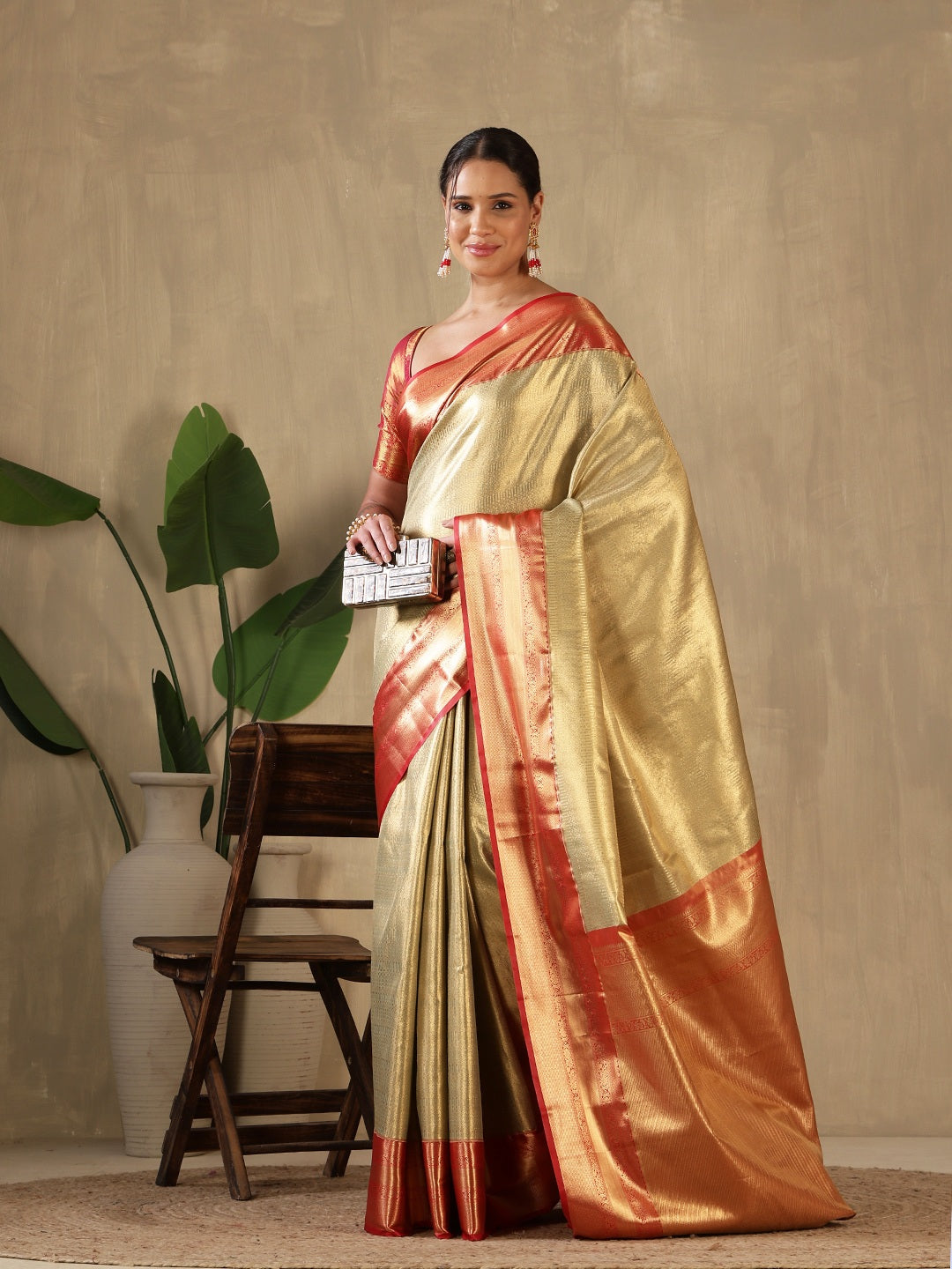Woven Design Art Silk Saree