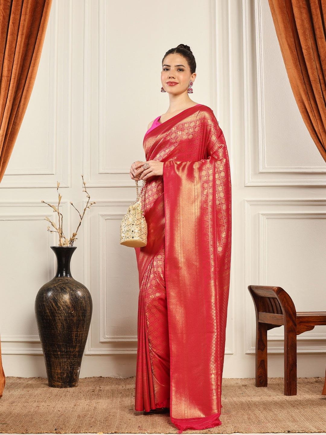 Woven Design Art Silk Saree