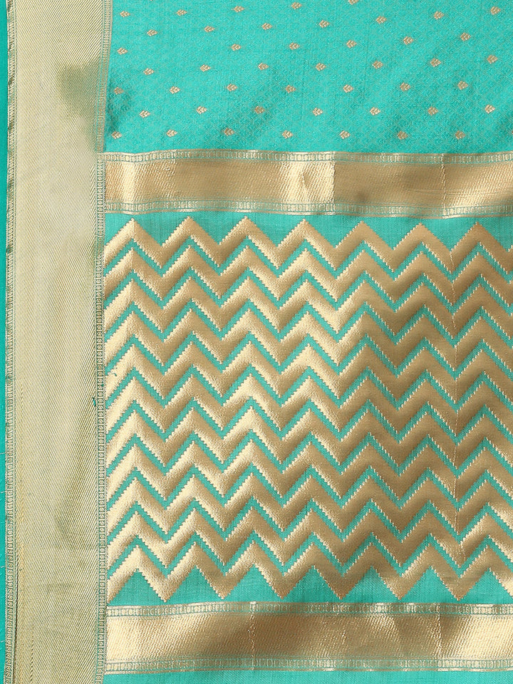 Zari Booti Handloom Woven Saree