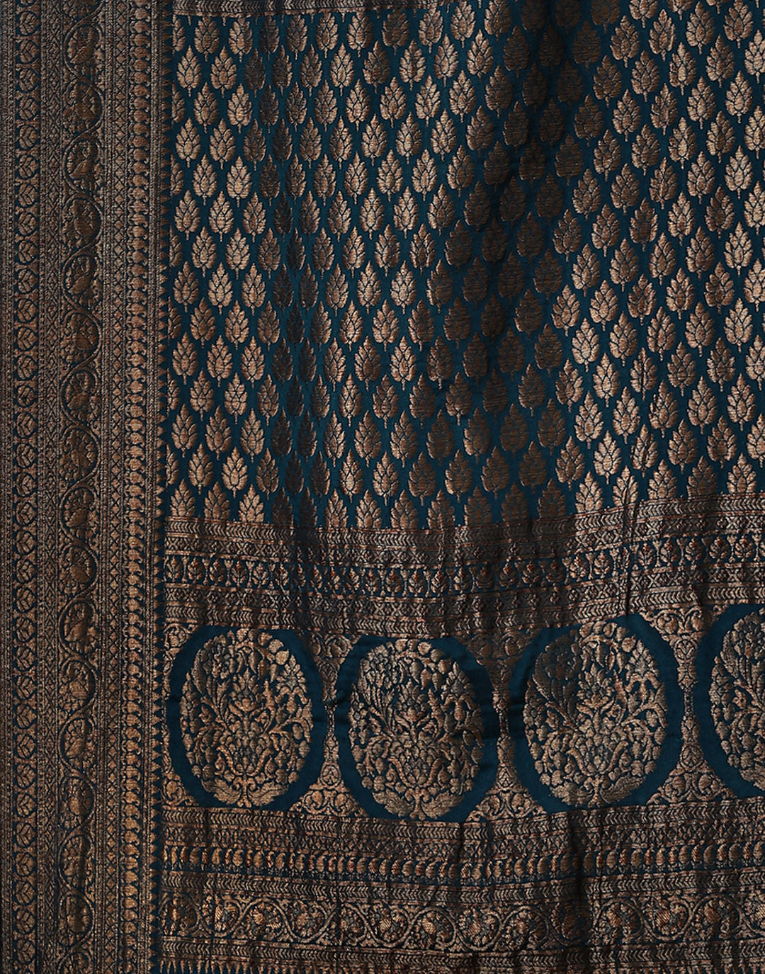 Zari Jaal Crepe Saree