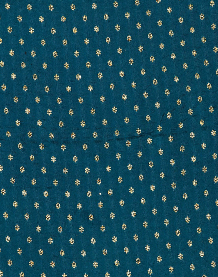 Woven Banarasi Embroidered Suit Piece With Dupatta
