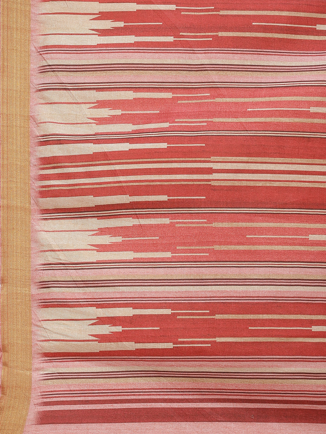 Printed Booti Tussar Saree