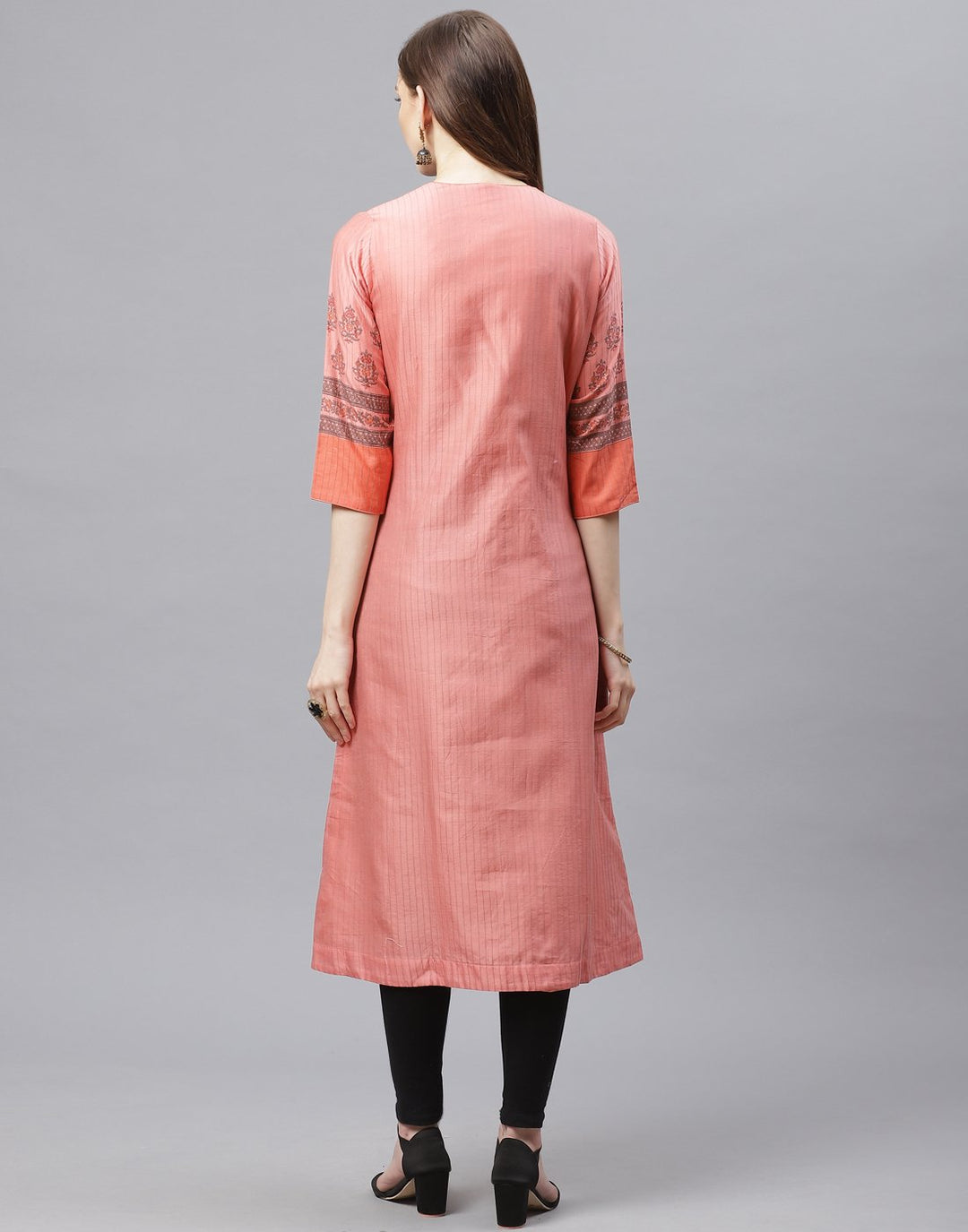 Straight Chanderi Kurta