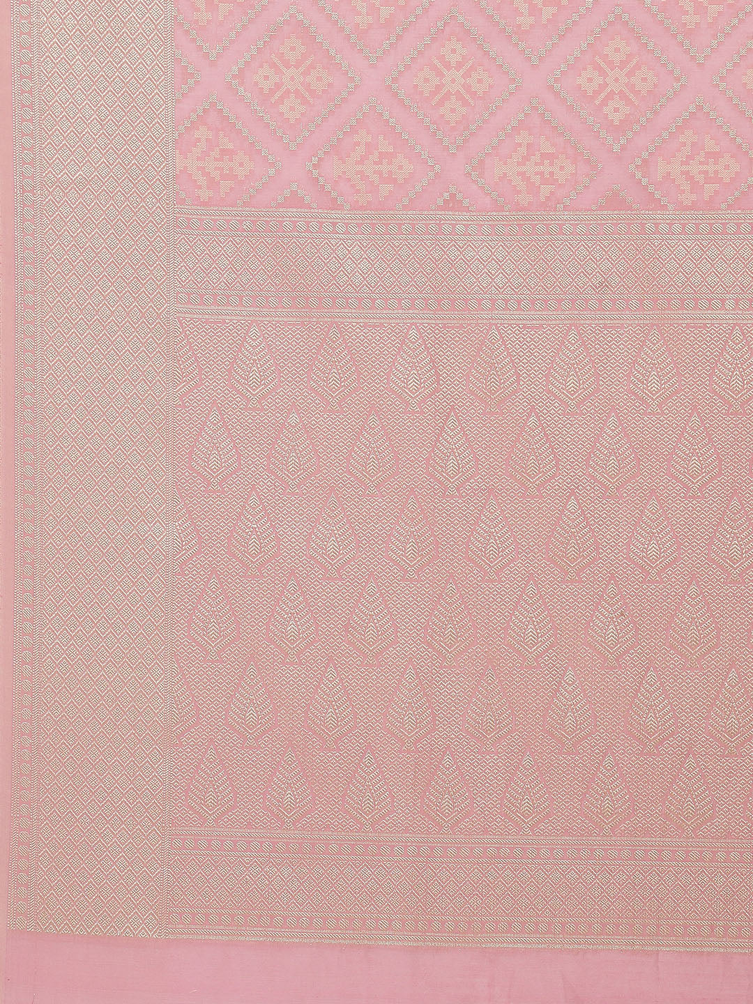 Zari Jaal Cotton Woven Saree
