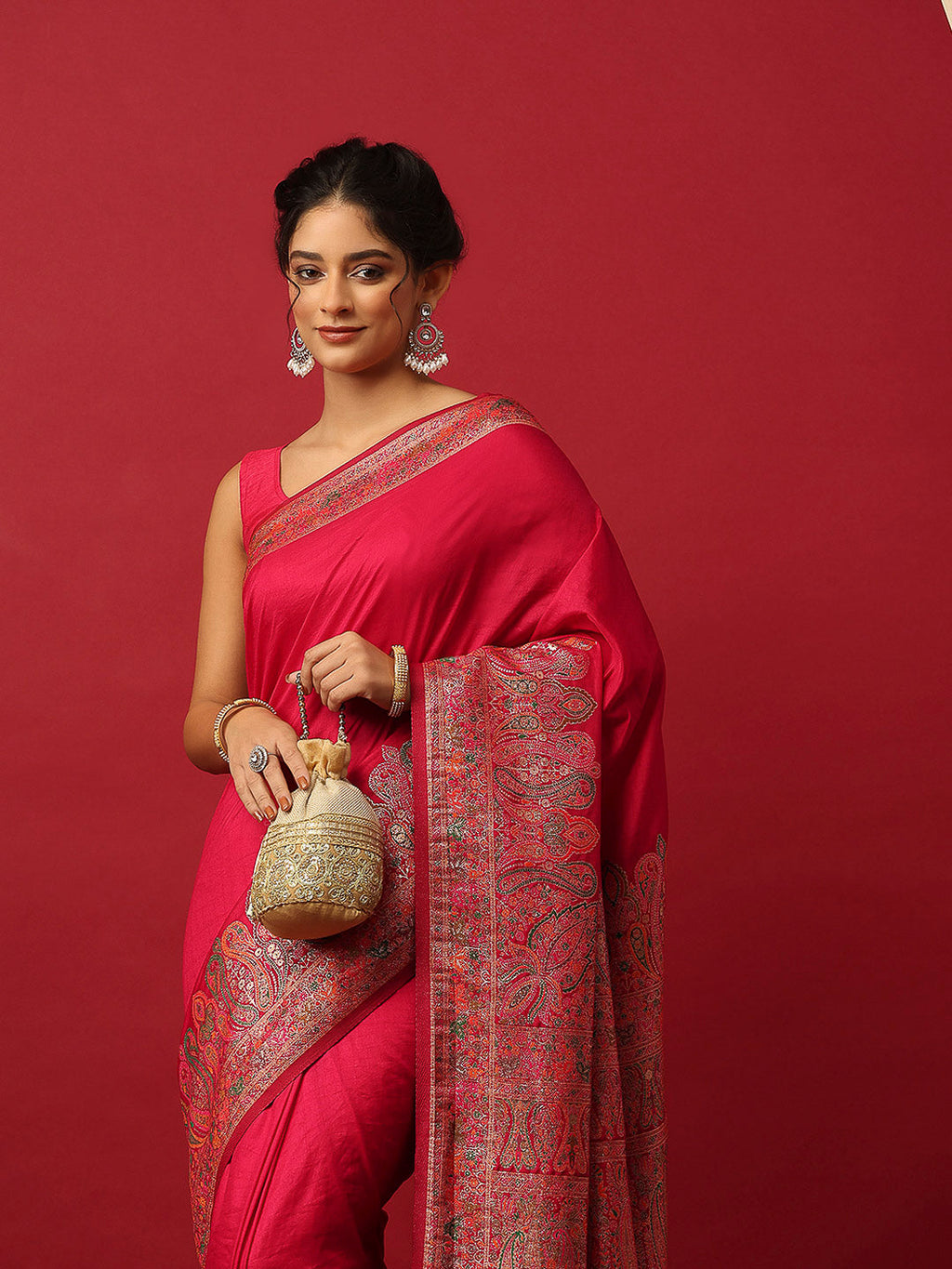 Woven Design Art Silk Saree