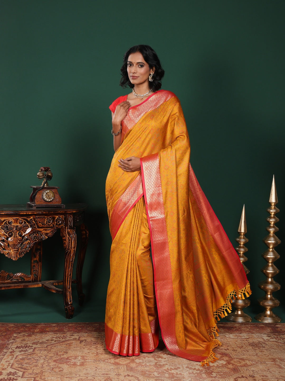 Woven Design Art Silk Saree