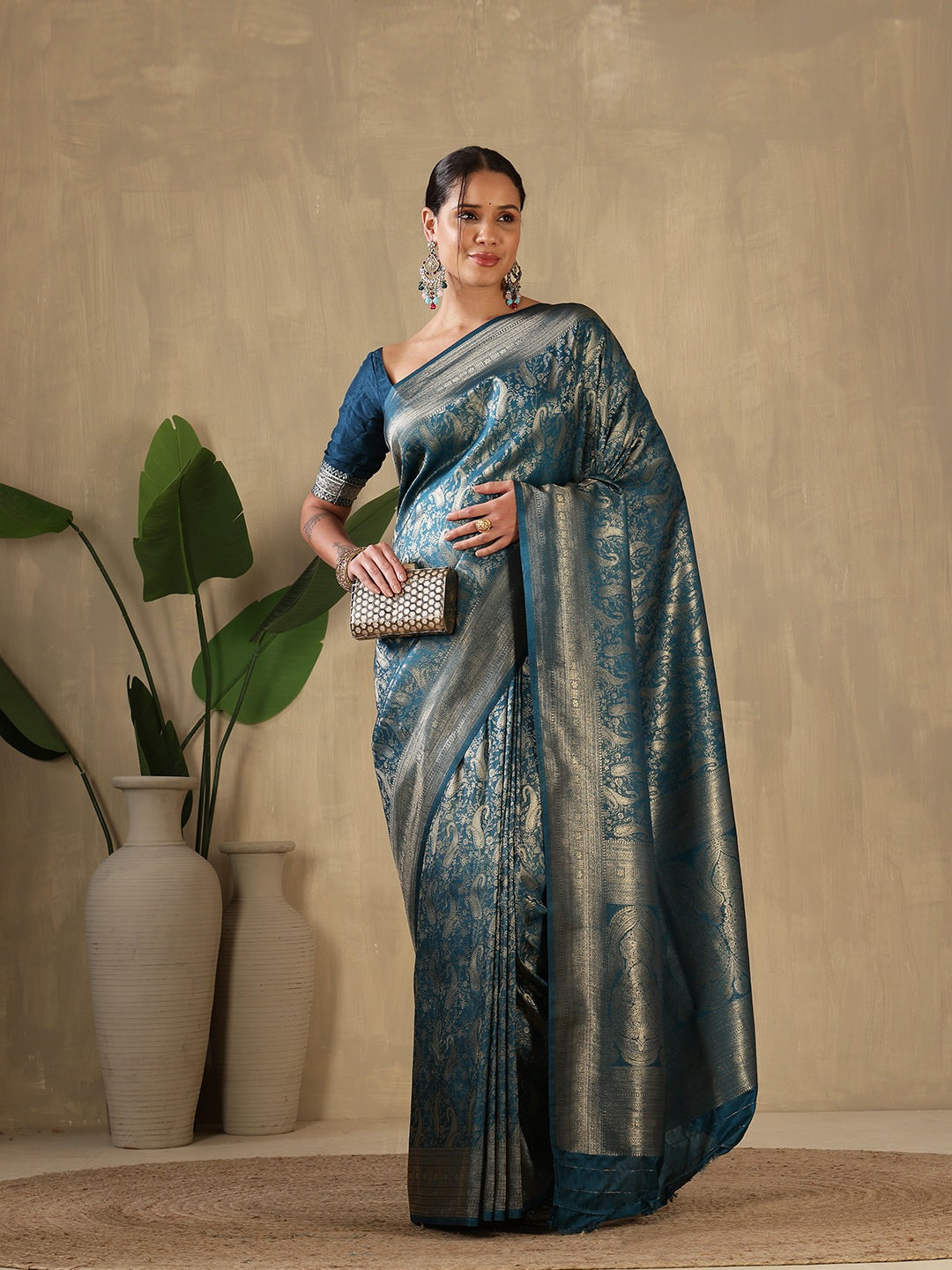 Woven Design Art Silk Saree