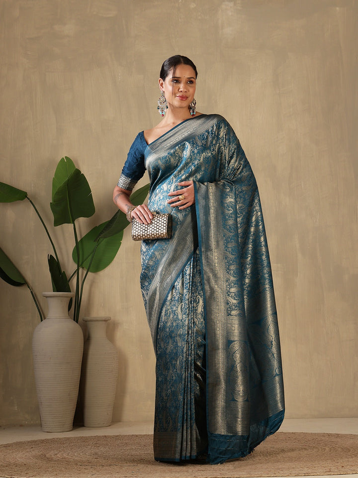 Woven Design Art Silk Saree