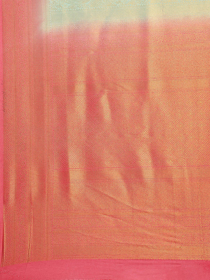 Zari Jaal Art Handloom Woven Saree