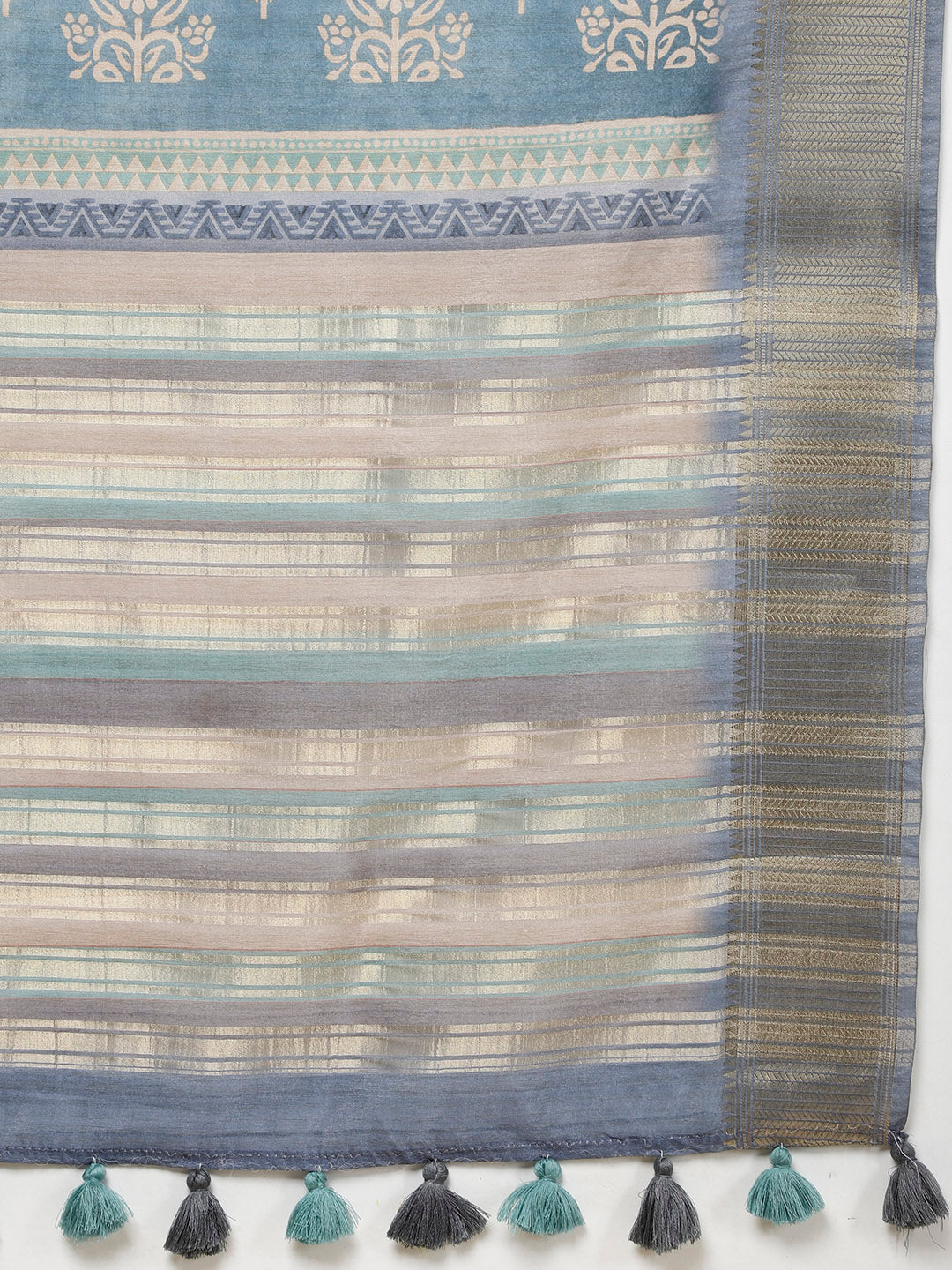 Digital Printed Handloom Saree