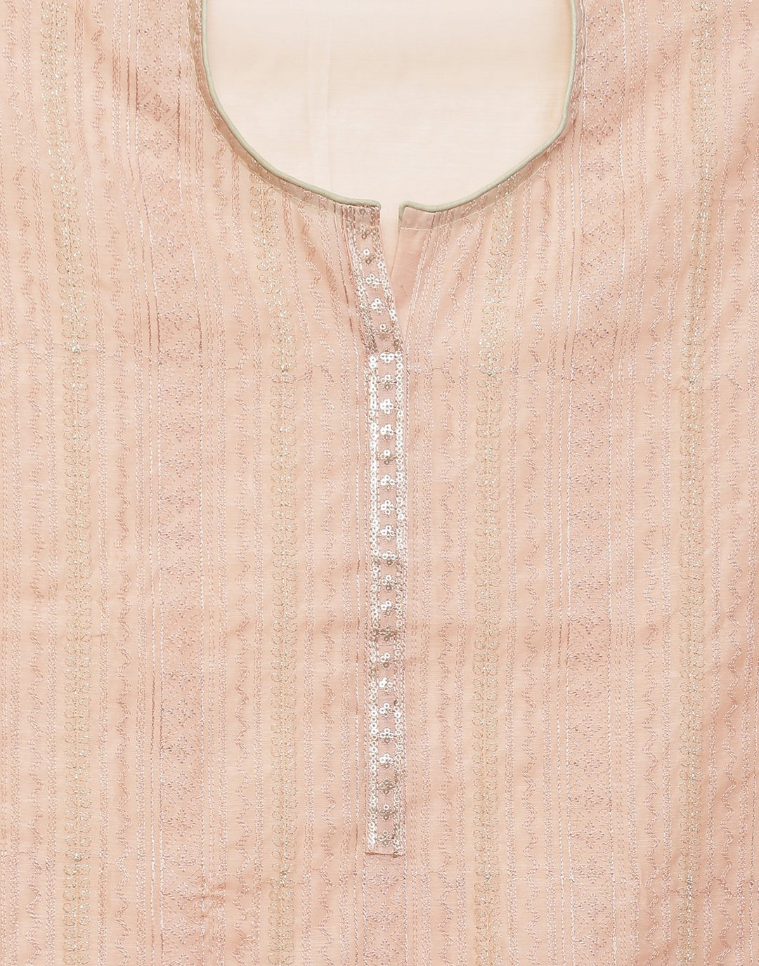 Chanderi Embroidered Suit Piece