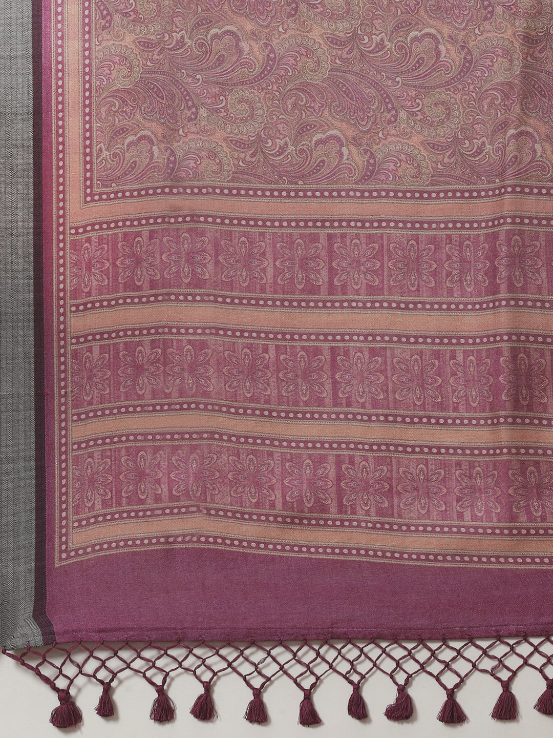 Printed Tussar Saree