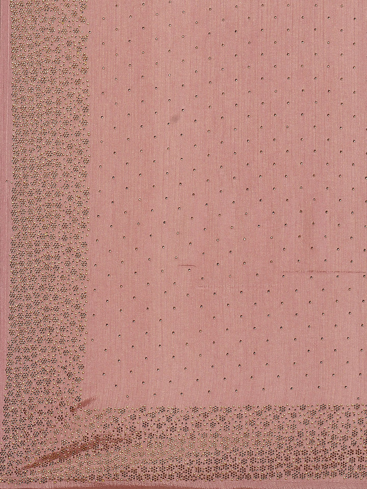 Swarovski Embroidered Chiffon Saree