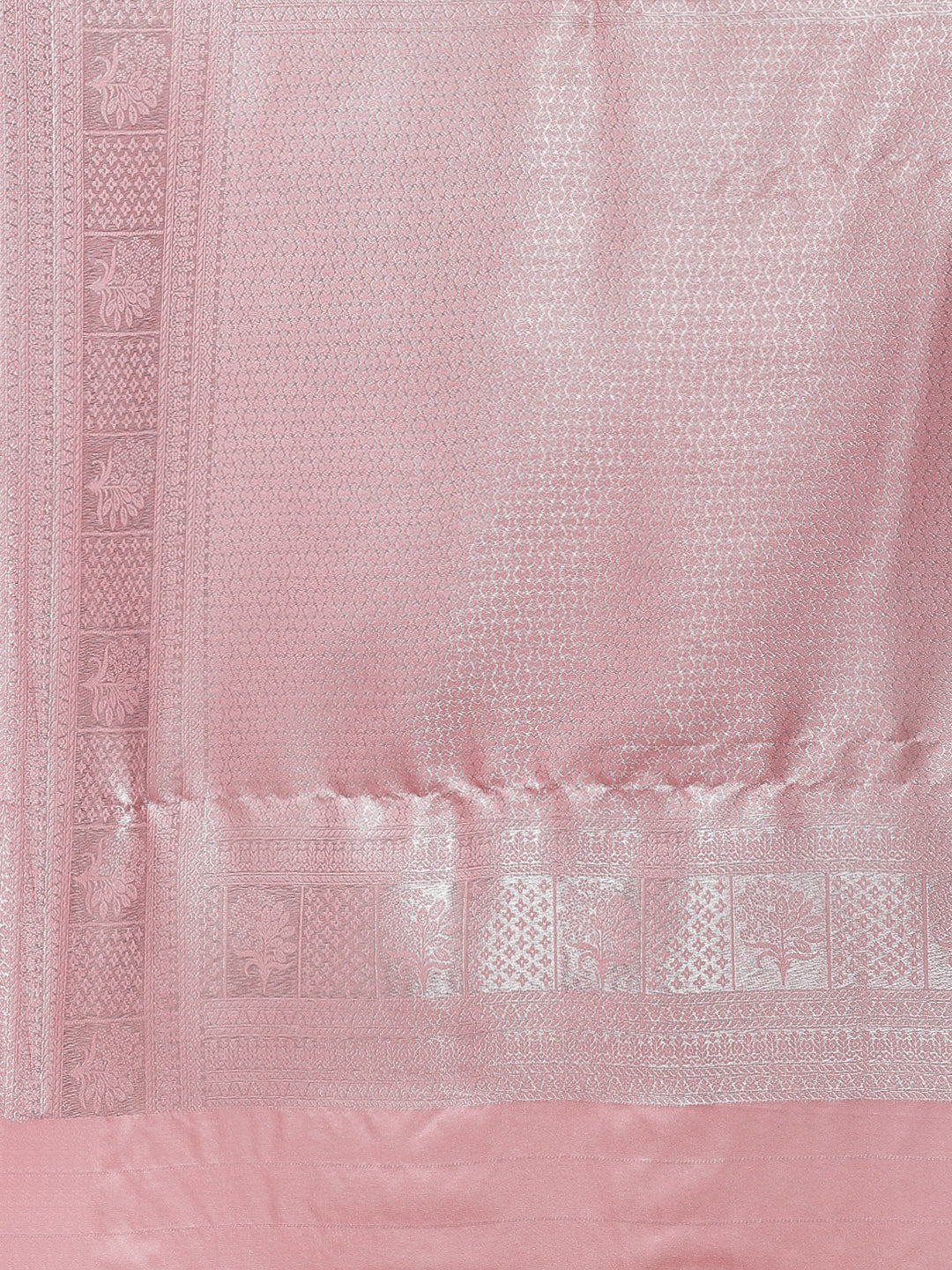 Floral Zari Jaal Handloom Woven Saree
