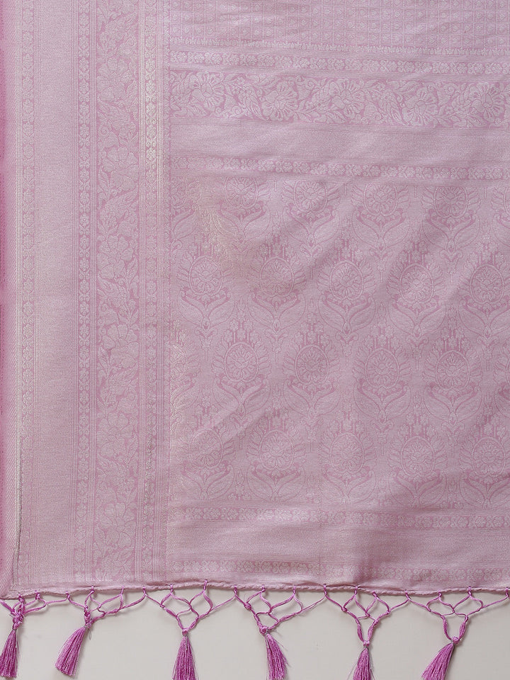 Zari Jaal Art Handloom Woven Saree