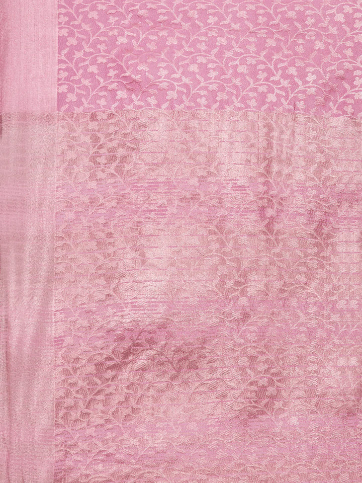 Jacquard Zari Border Handloom Woven Saree