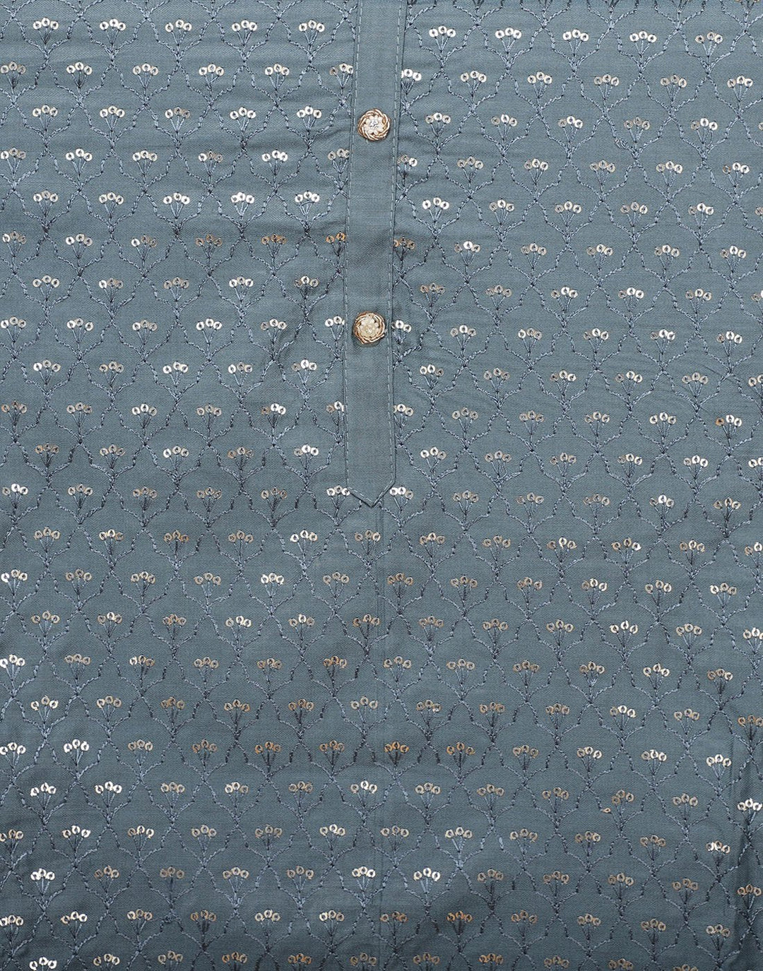 Embroidered Chanderi Suit Piece
