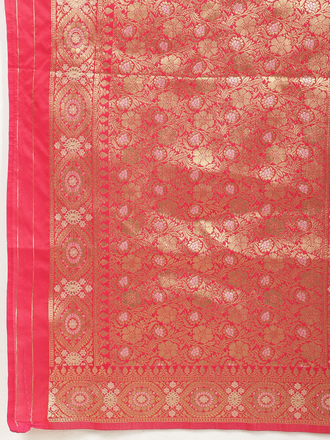 Zari Booti Woven Banarsi Saree