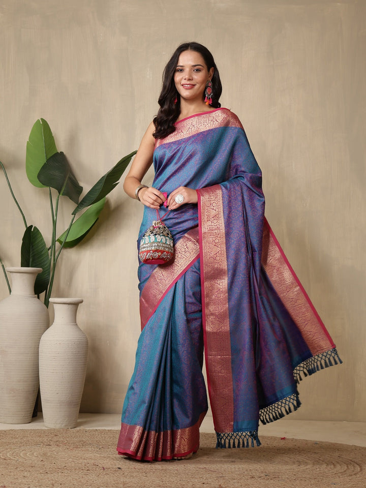 Woven Design Art Silk Saree