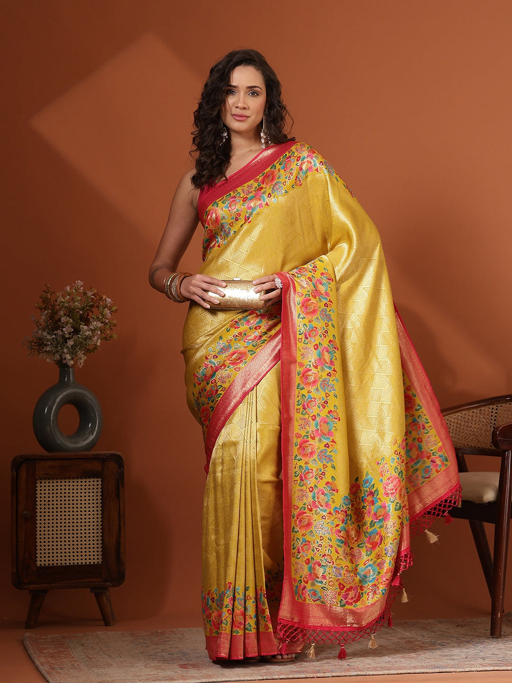 Woven Design Dola Silk Saree