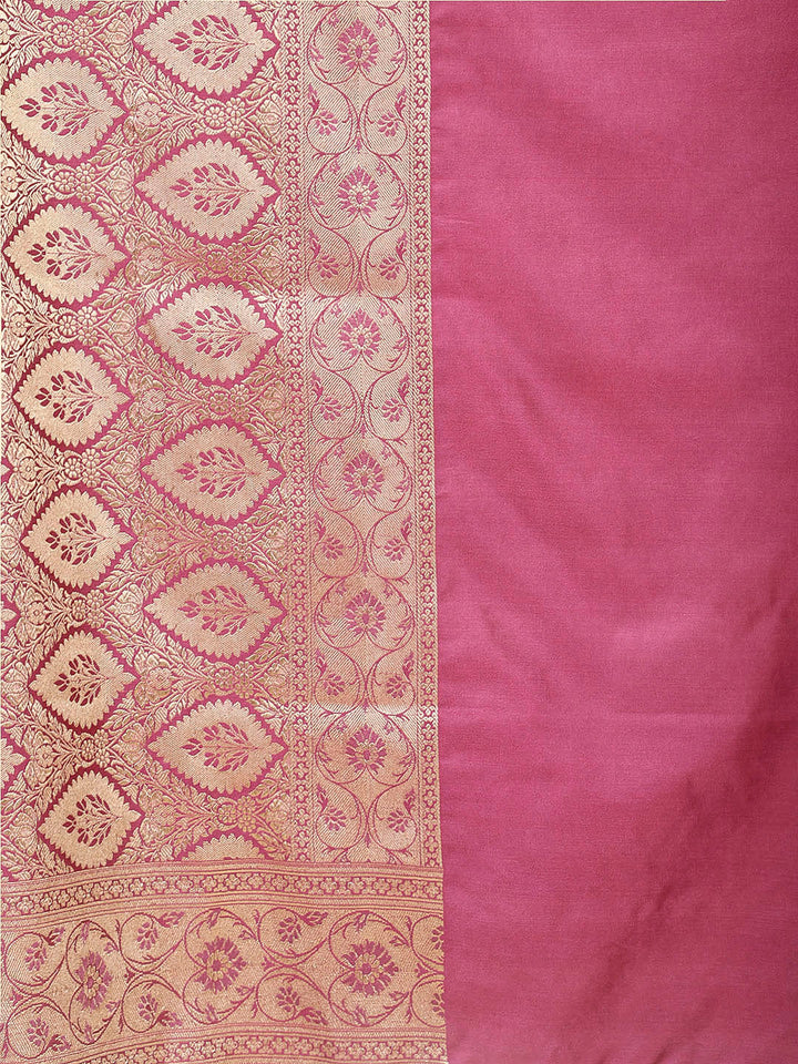 Zari Jaal Woven Banarsi Saree