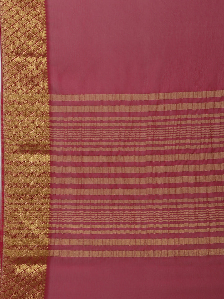 Chiffon Plain Saree