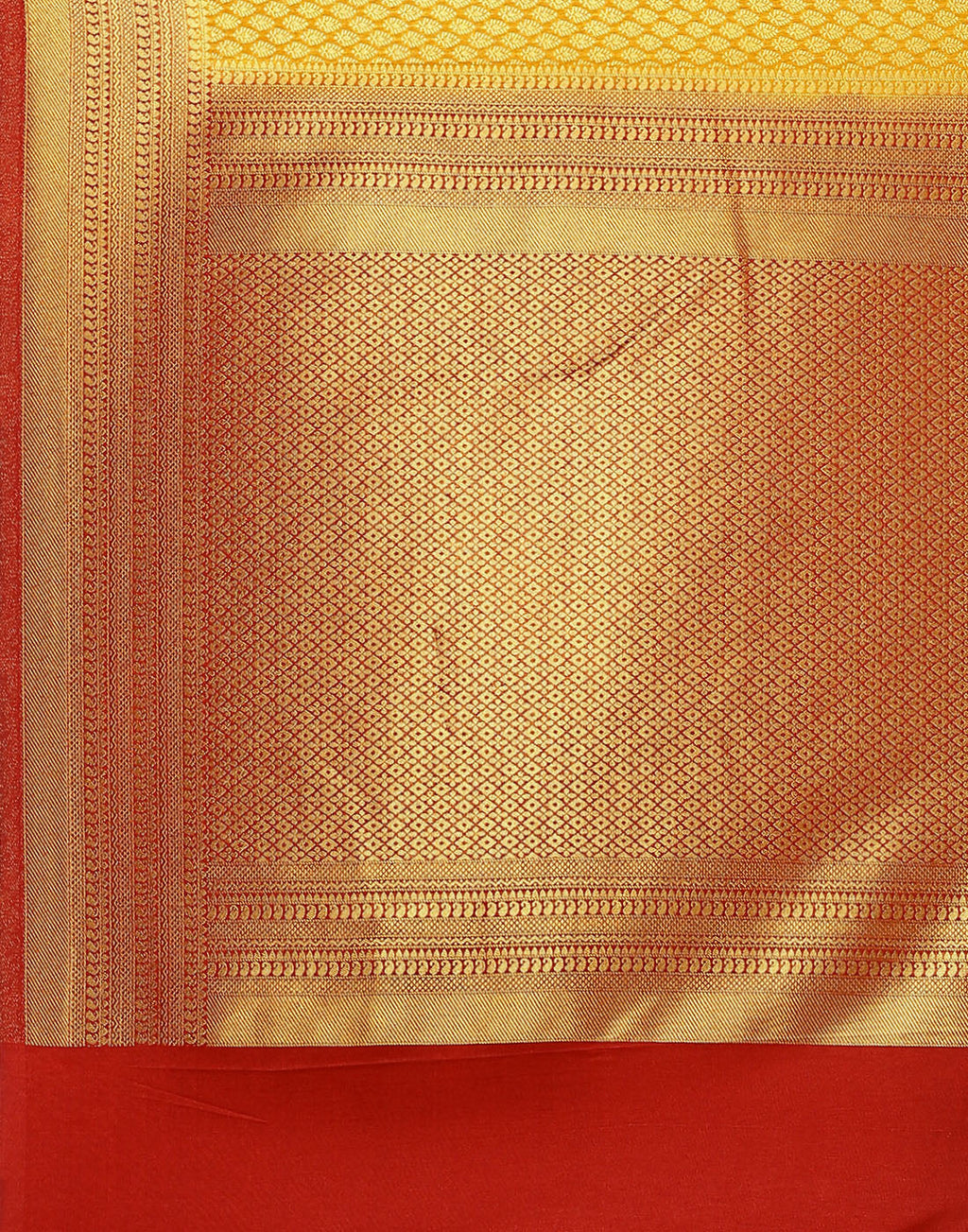 Zari Border Booti Art Handloom Woven Saree
