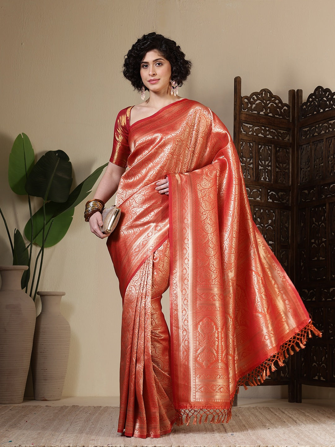 Woven Design Art Silk Saree